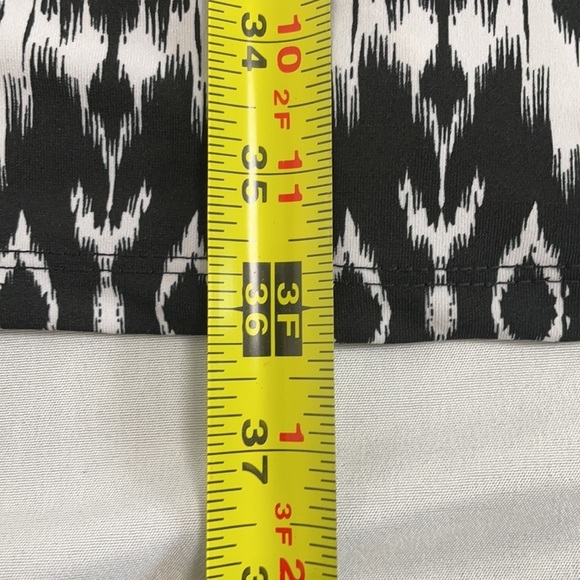 George Slip Dress Black and White Patterned - Picture 8 of 16